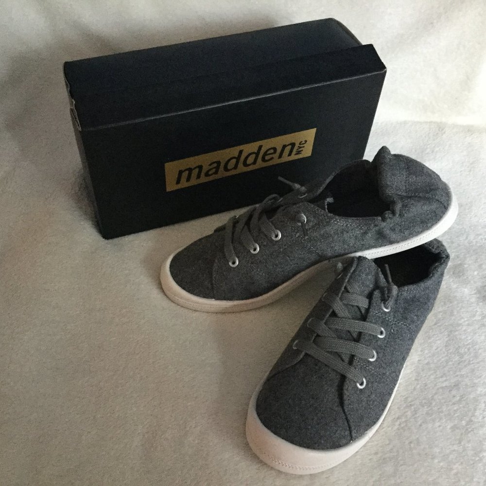 Madden Brennen gray shoes NEW NIB sz 11